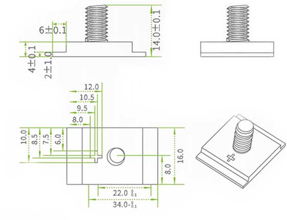 ขั้วต่อน็อต